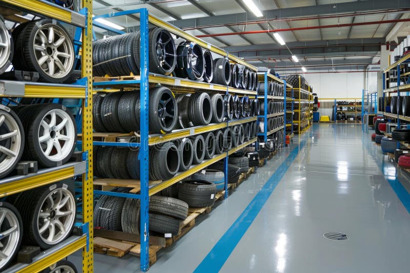 Professional vehicle parts storage facility