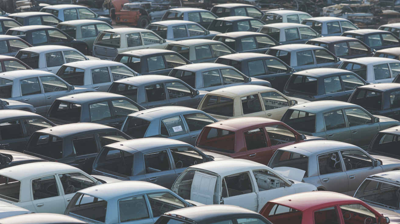 Vehicle recycling facility